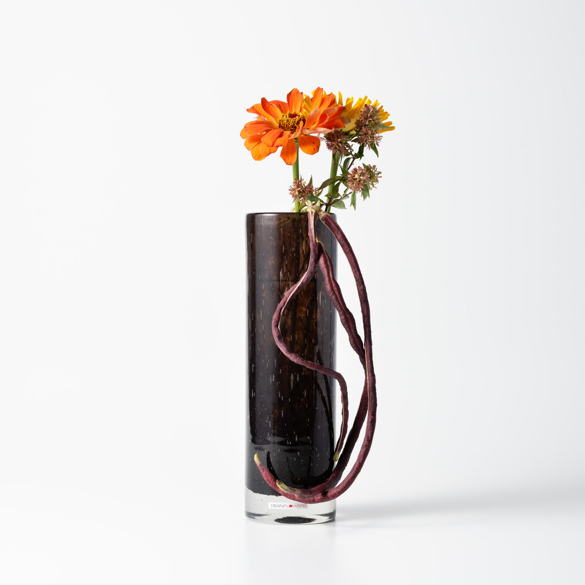 完売品　ヘンリーディーン花瓶　プルネット Henry Dean/DEAN FLOWERS（ヘンリーディーン） V.Drop_S/ブル